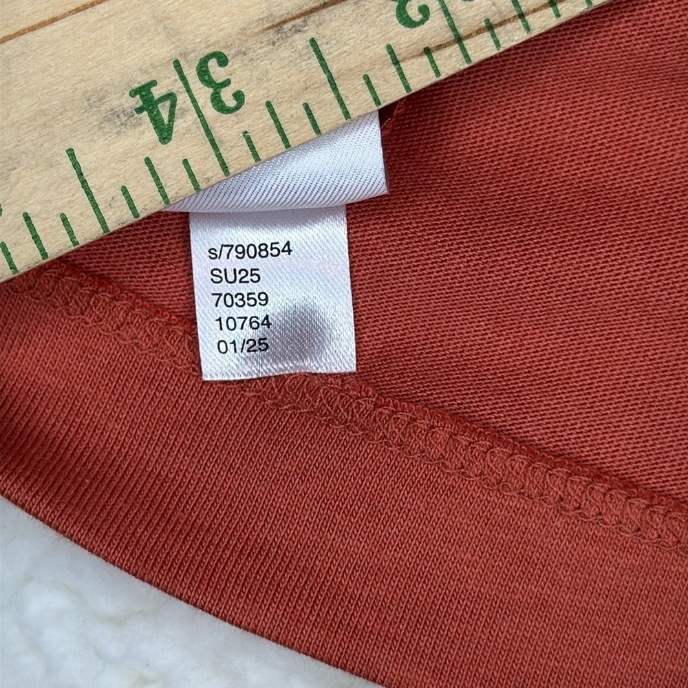 LOFT Elevated top in rust women’s size large - Picture 5 of 8